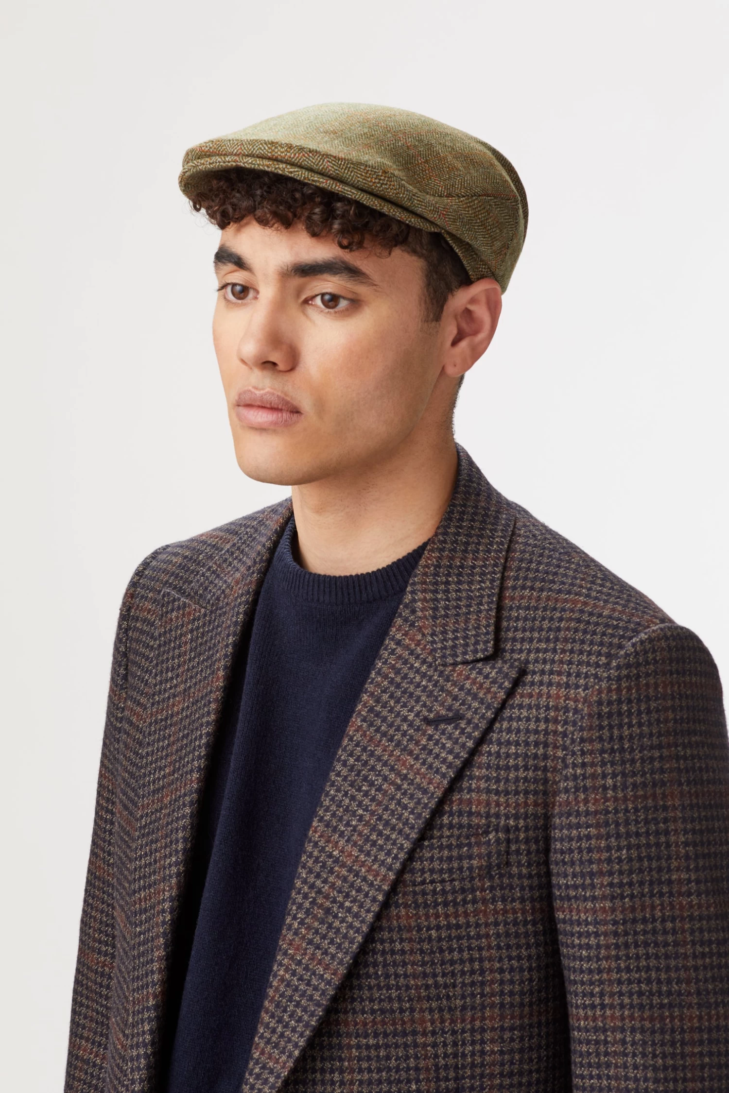 Oslo Tweed Flat Cap 1 Oslo Tweed Flat Cap