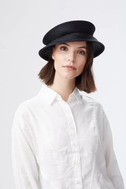 Pack'n'Go Collapsible Sun Hat -Hat Couture Shop PACK N GO COLLAPSIBLE SUN HAT BLACK EDITED 1