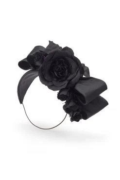 Hat Couture Shop -Hat Couture Shop PHILLIMORE HEADBAND BLACK