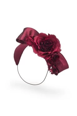 Phillimore Headband -Hat Couture Shop PHILLIMORE HEADBAND BURGUNDY a4af7f56 435d 4cb6 a856 4abe1685110a
