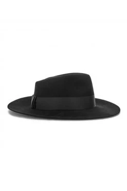Portobello Fedora -Hat Couture Shop PORTOBELLO FEDORA BLACK 2