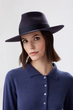 Portobello Fedora -Hat Couture Shop PORTOBELLO FEDORA GREY EDITED