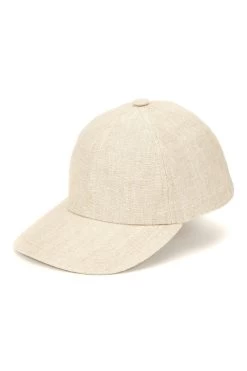 Rimini Baseball Cap 17 Rimini Baseball Cap -Hat Couture Shop RIMINI BASEBALL CAP BEIGE Product Shot 1