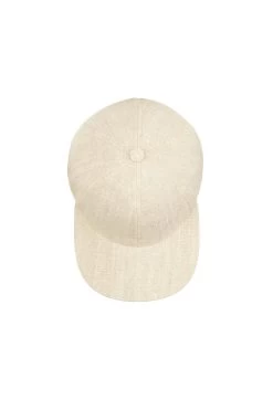 Rimini Baseball Cap 19 Rimini Baseball Cap -Hat Couture Shop RIMINI BASEBALL CAP BEIGE Product Shot 3