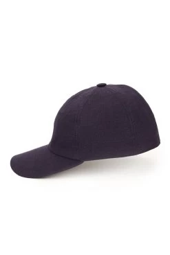 Rimini Baseball Cap 15 Rimini Baseball Cap -Hat Couture Shop RIMINI BASEBALL CAP NAVY Product Shot 2