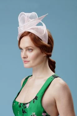 Rosemary Pink Headband -Hat Couture Shop ROSEMARY PINK HEADBAND EDITED 2