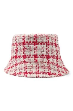Hat Couture Shop -Hat Couture Shop RYE PUPPYTOOTH BUCKET HAT 1
