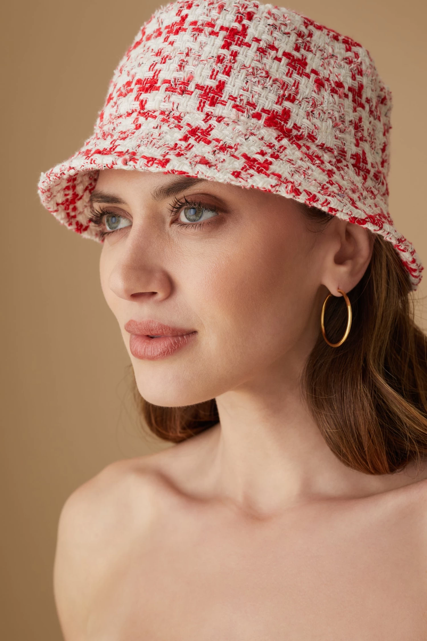 Rye Puppytooth Bucket Hat 3 Rye Puppytooth Bucket Hat - Image 3