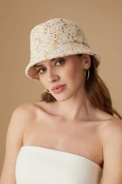 Rye Speckled Bucket Hat -Hat Couture Shop RYE SPECKLED BUCKET HAT 2