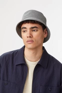 Rye Striped Bucket Hat 8 Rye Striped Bucket Hat -Hat Couture Shop RYE STRIPED BUCKET HAT EDITED 1