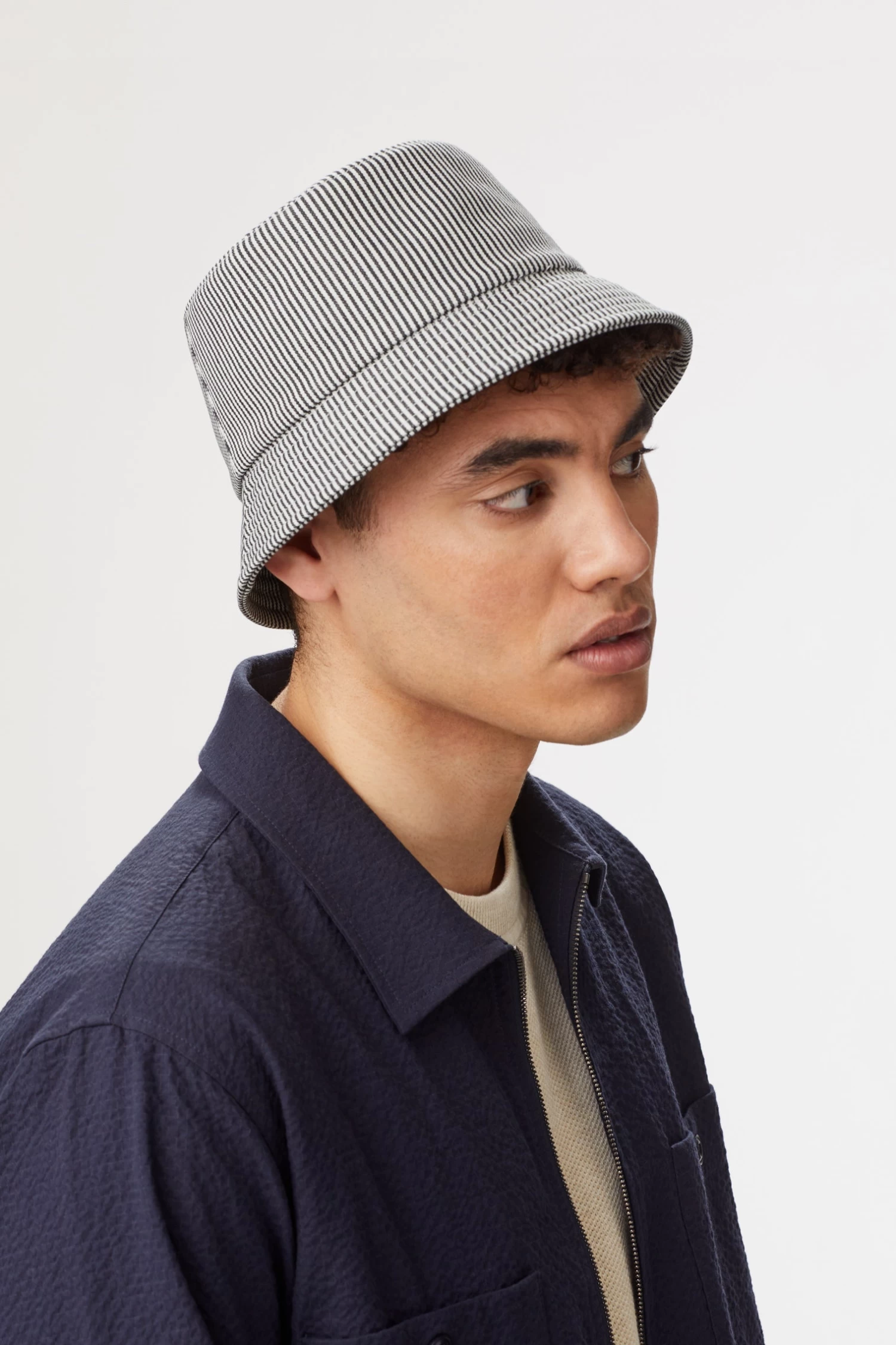 Rye Striped Bucket Hat 4 Rye Striped Bucket Hat - Image 4