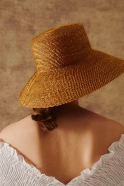 Sadie Straw Braid Fedora -Hat Couture Shop SADIE STRAW BRAID FEDORA EDITED 2