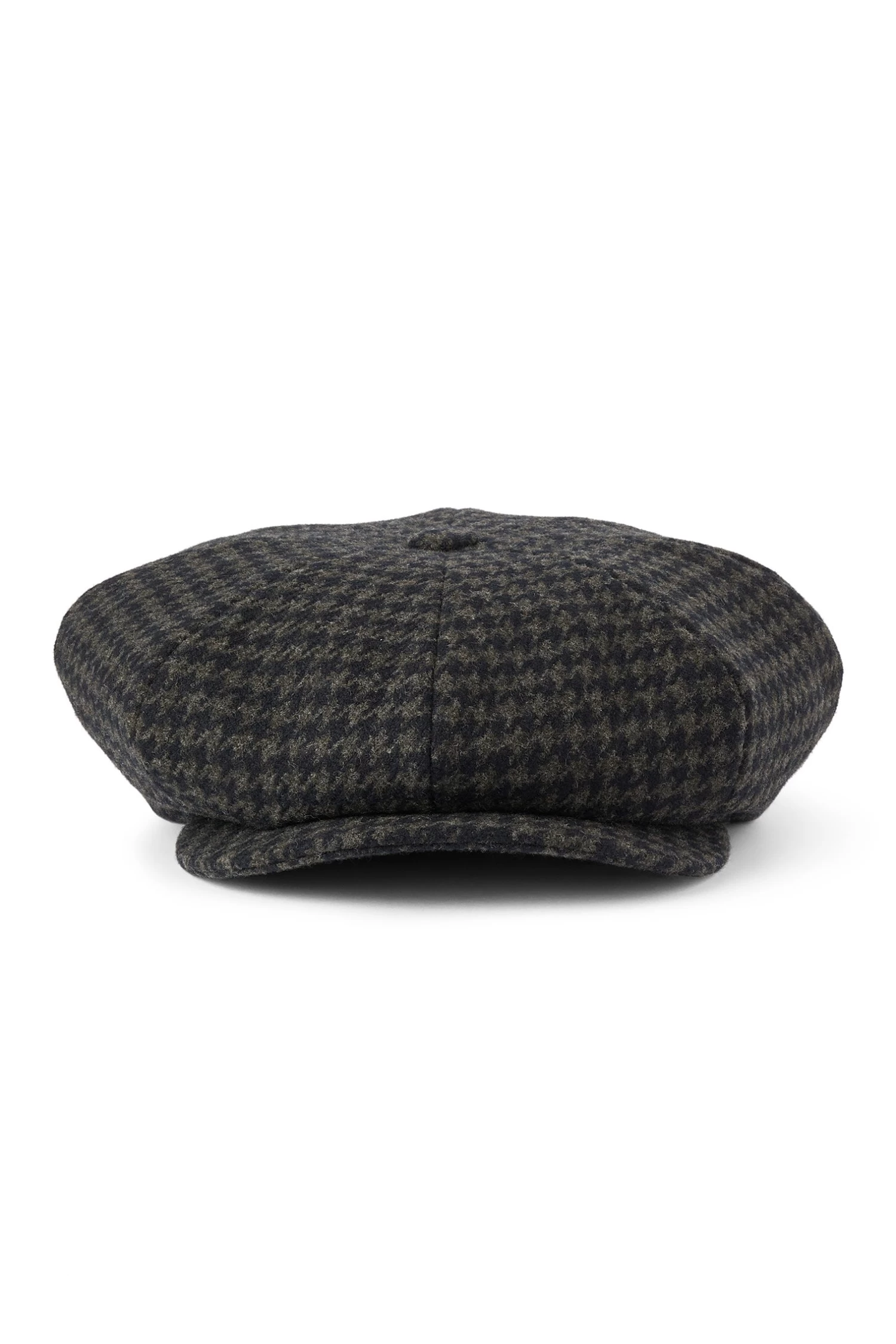 Sandwich Houndstooth Bakerboy Cap 4 Sandwich Houndstooth Bakerboy Cap - Image 4