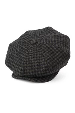 Sandwich Houndstooth Bakerboy Cap 7 Sandwich Houndstooth Bakerboy Cap -Hat Couture Shop SANDWICH HOUNDSTOOTH BAKERBOY CAP ab8be6f6 2100 4665 9018 4ea12d7e46f8