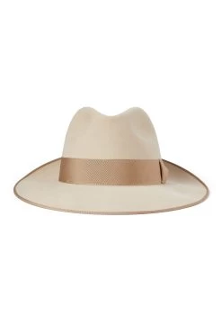 St James's Beige Fedora 8 St James's Beige Fedora -Hat Couture Shop ST JAMES S BEIGE FEDORA 3