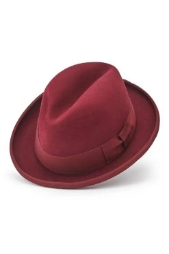 Supreme Burgundy Homburg
