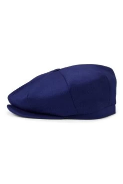 Tremelo Dark Blue Bakerboy Cap 7 Tremelo Dark Blue Bakerboy Cap -Hat Couture Shop TREMELO DARK BLUE BAKERBOY CAP 3