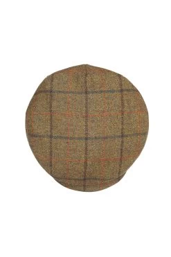 Turnberry Tweed Flat Cap -Hat Couture Shop TURNBERRY TWEED FLAT CAP 1 Product Shot 3