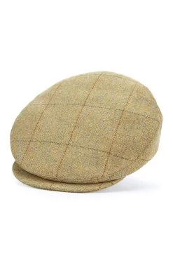 Turnberry Tweed Flat Cap -Hat Couture Shop TURNBERRY TWEED FLAT CAP 2 Product Shot 1