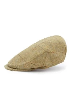 Turnberry Tweed Flat Cap -Hat Couture Shop TURNBERRY TWEED FLAT CAP 2 Product Shot 2
