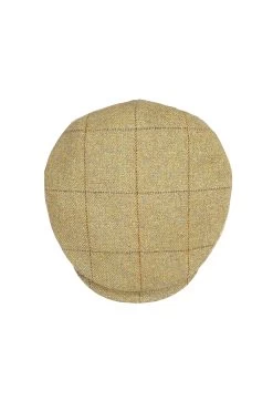 Turnberry Tweed Flat Cap -Hat Couture Shop TURNBERRY TWEED FLAT CAP 2 Product Shot 3