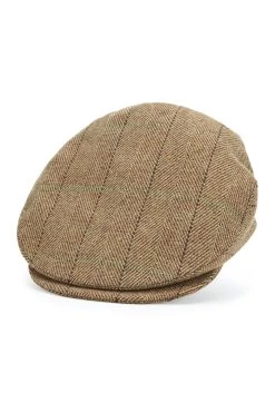 Turnberry Tweed Flat Cap -Hat Couture Shop TURNBERRY TWEED FLAT CAP 3 Product Shot 1