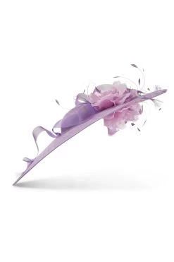 Vanilla Lilac Slice Hat -Hat Couture Shop VANILLA LILAC 1