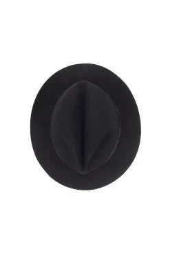 Voyager Rollable Trilby -Hat Couture Shop VOYAGER ROLLABLE TRILBY BLACK Product Shot 3