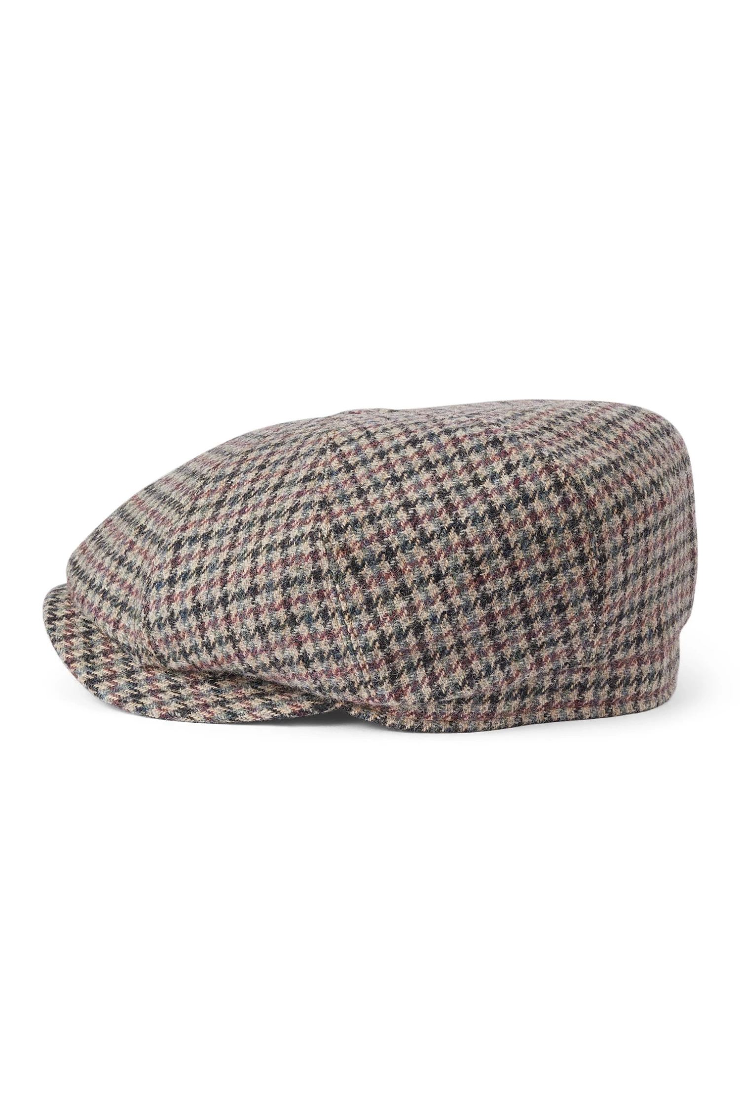 Whitebridge Mini-Check Bakerboy Cap 3 Whitebridge Mini-Check Bakerboy Cap - Image 3