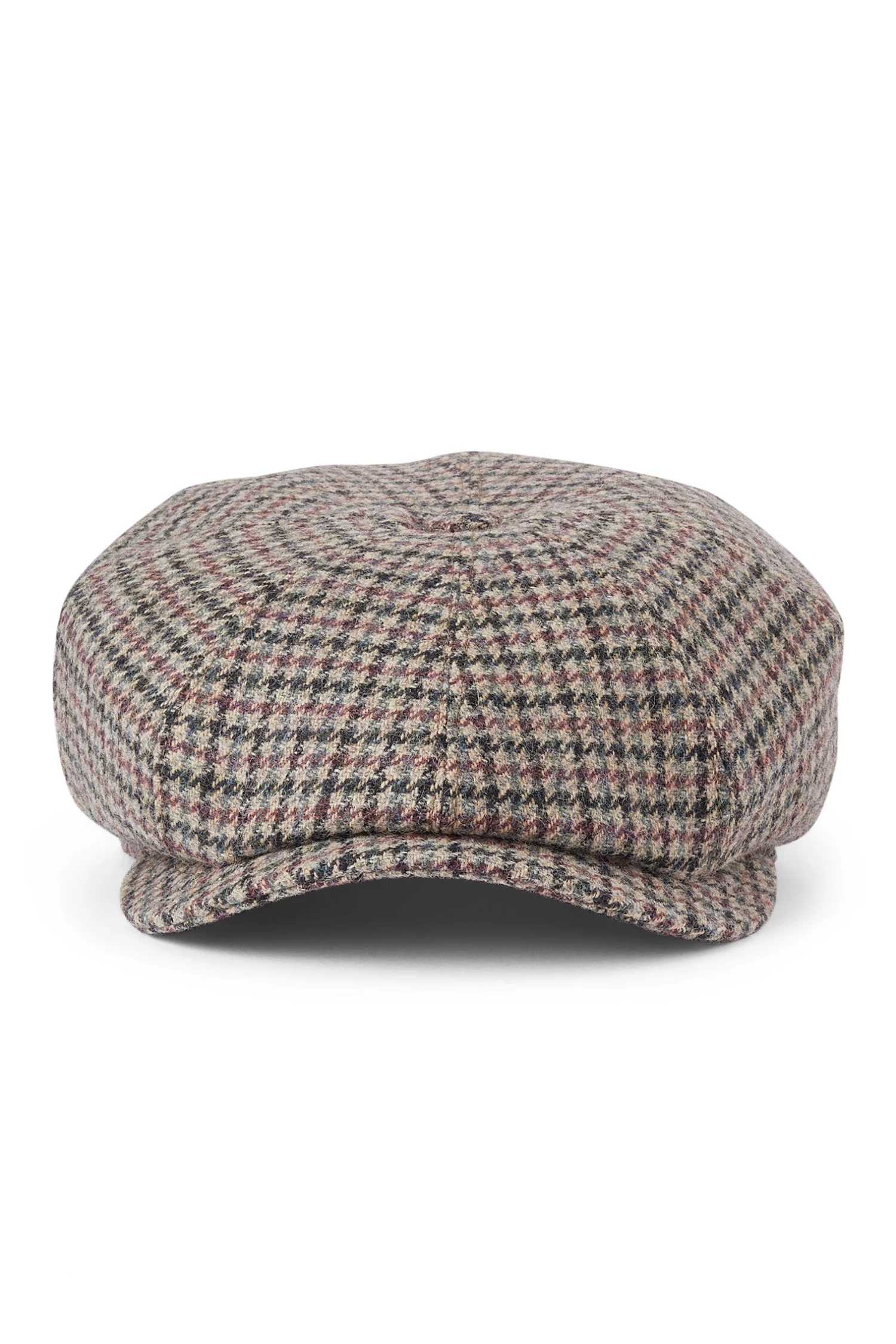 Whitebridge Mini-Check Bakerboy Cap 4 Whitebridge Mini-Check Bakerboy Cap - Image 4